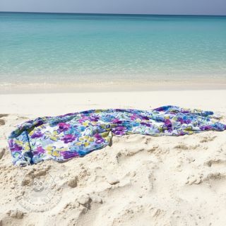 Viskosestoff RADIANCE Flower Horas digital print