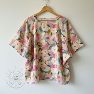 Viskosestoff RADIANCE Flower Dali digital print