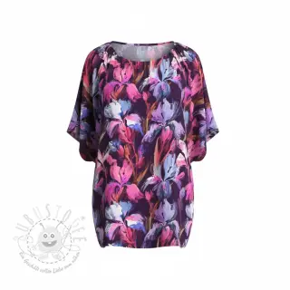 Viskosestoff RADIANCE Flower Bea digital print