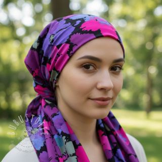 Viskosestoff RADIANCE Lalie digital print