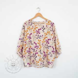 Viskosestoff RADIANCE Ephora flowers digital print