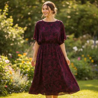 Viskosestoff ROSELLA STRETCH Calle digital print