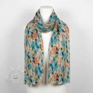 Viskosestoff RAYON POPLIN Stripes design F digital print