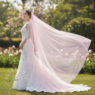 Feintüll light pink 160 cm