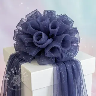 Feintüll ROYAL MULTI FOIL navy