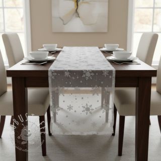 Feintüll Crystal white