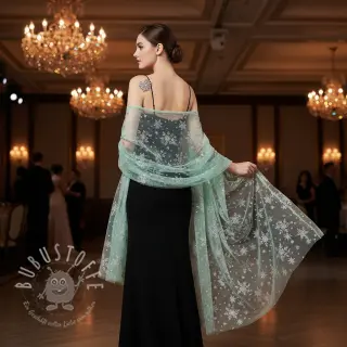 Feintüll Crystal mint