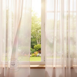 Feintüll Rainbow glitter design I