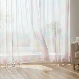 Feintüll Rainbow design H
