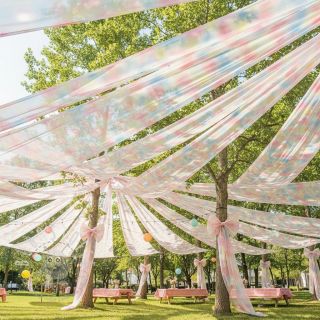 Feintüll Rainbow design H