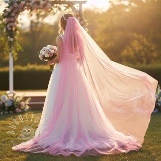 Feintüll Rainbow design B