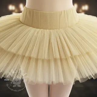 Feintüll light yellow 160 cm