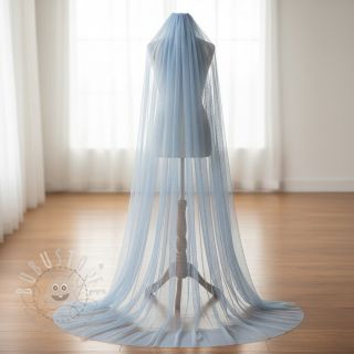 Feintüll baby blue 160 cm