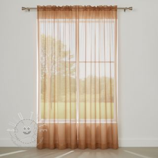 Feintüll cognac 160 cm