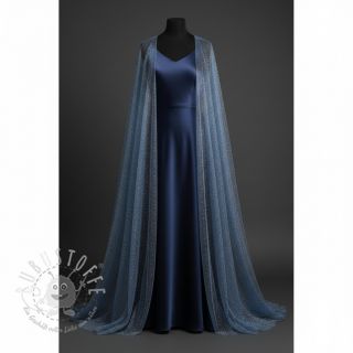 Feintüll ROYAL SPARKLE jeans silver