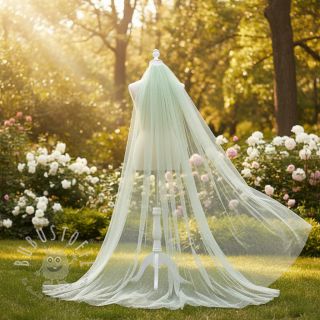 Feintüll ROYAL SPARKLE  mint gold