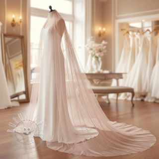 Feintüll ROYAL SPARKLE rose gold