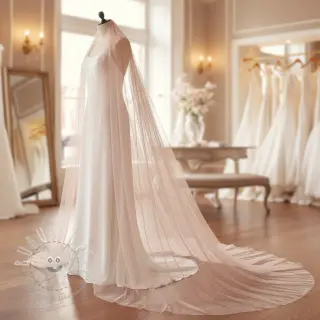 Feintüll ROYAL SPARKLE rose gold