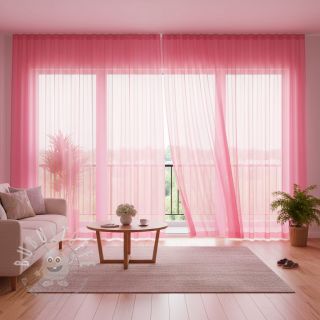 Feintüll fuchsia 160 cm