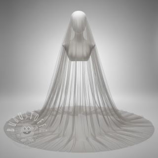 Feintüll  grey 160 cm