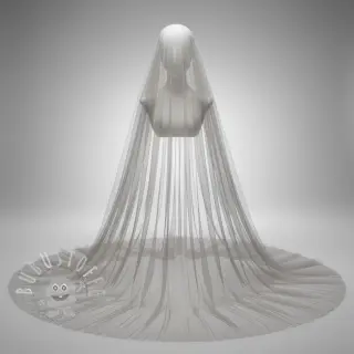 Feintüll  grey 160 cm
