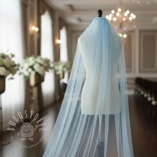 Feintüll light blue 160 cm