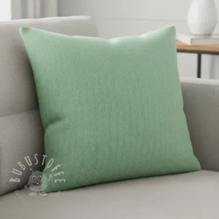 Leinen mit Baumwolle Fishbone green