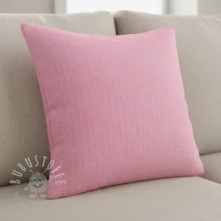 Leinen mit Baumwolle Fishbone fuchsia