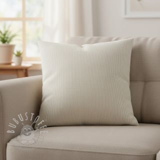 Leinen mit Baumwolle Lira mini stripe beige