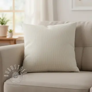 Leinen mit Baumwolle Lira mini stripe beige