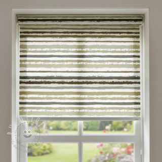 Baumwollstoff Big stripes Snoozy taupe