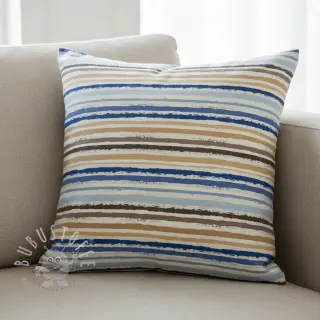 Baumwollstoff Small stripes Snoozy old blue