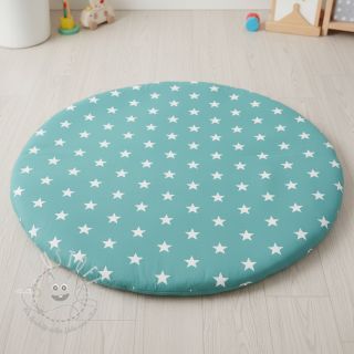 Baumwollstoff Stars fresh sage