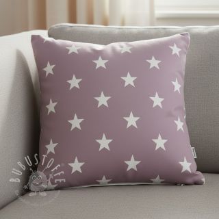Baumwollstoff Stars lilac