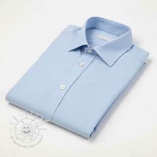 Baumwollstoff popeline baby light blue