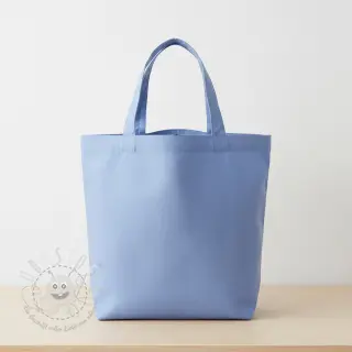 Baumwollstoff popeline dark sky blue