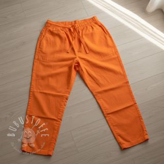Baumwollstoff popeline tangerine