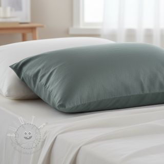 Baumwollstoff popeline ocean green