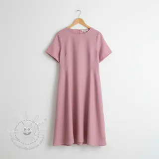 Baumwollstoff popeline old purple
