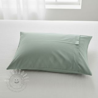 Baumwollstoff popeline dark mint