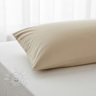 Baumwollstoff popeline beige