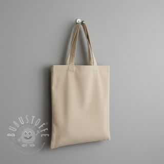 Baumwollstoff popeline beige