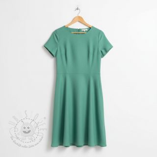 Baumwollstoff popeline cyan