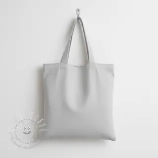 Baumwollstoff popeline light grey