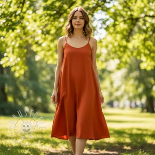 Baumwollstoff popeline terra