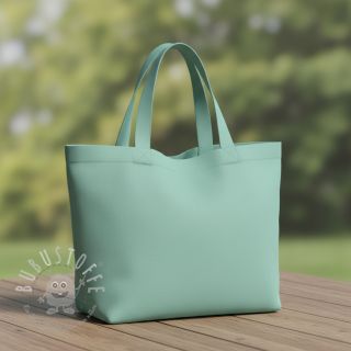 Baumwollstoff popeline fresh sage