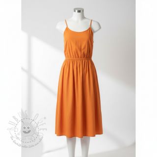 Baumwollstoff popeline apricot