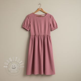 Baumwollstoff popeline mauve