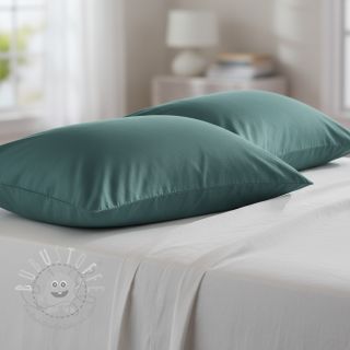 Baumwollstoff popeline dark petrol