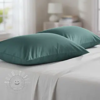 Baumwollstoff popeline dark petrol